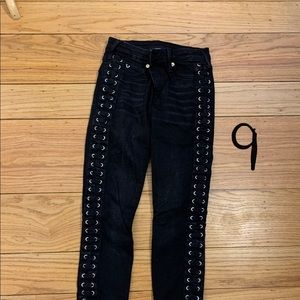 Black TRUE RELIGION Jeans // Size 23